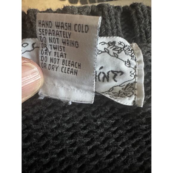 Vintage Reference Point Floral Knit Sweater Size Large - Picture 6 of 6